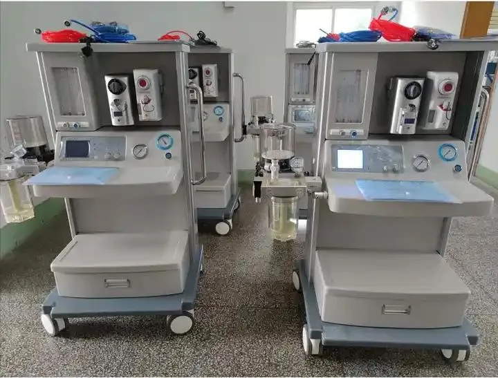 Multifunctional Anesthesia Machine with 2 Vaporizer