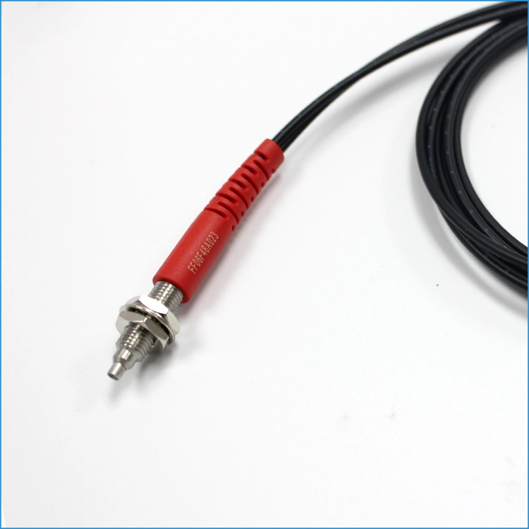 F&C M6 Diffuse Reflective Digital Fiber Optic, Diffuse Optical Fiber Sensor, Through Beam Fiber Optic Sensor