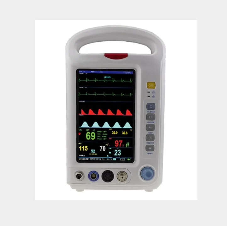 Hospital Operation Room ICU Emergency Ambulance Portable Patient Monitor