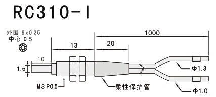 Factory Price M3 Optical Fiber Probe Used for Amplifier