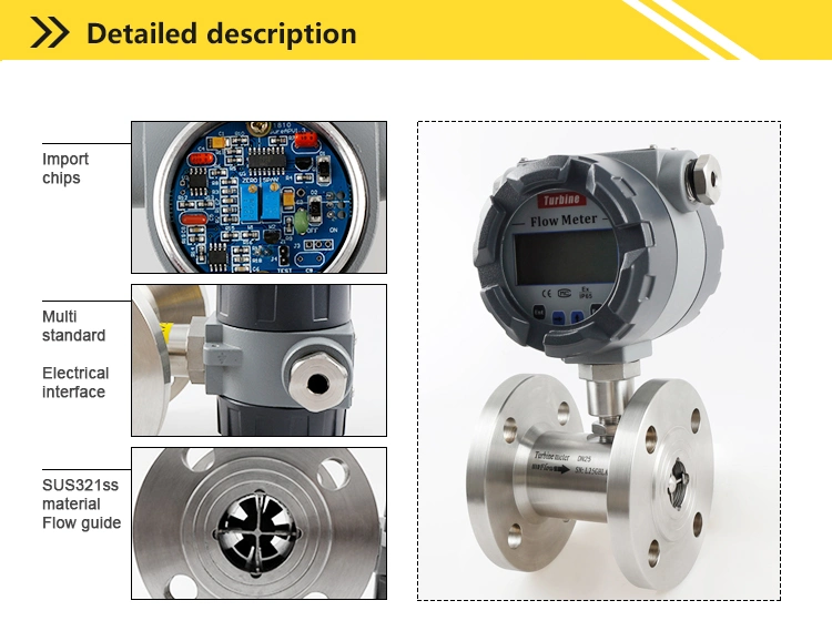 Measurement Device Air Turbine Flow Meters Ozone Oxygen Gas Flow Meter