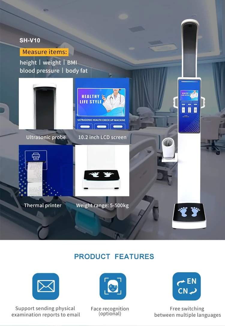 Affordable Wholesale Health Kiosk with LCD Touchscreen