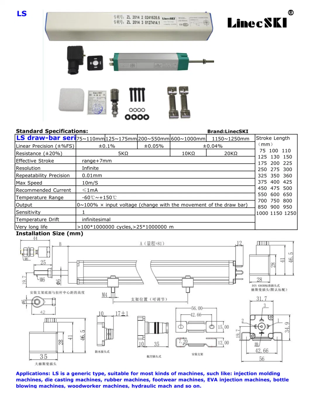 New Design Optical Displacement Sensor From Miran