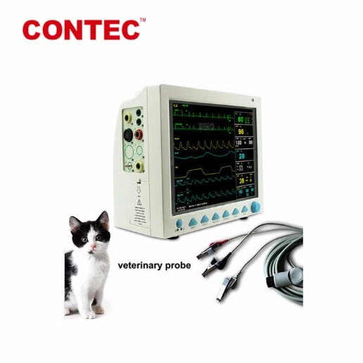 Animal Multi-Parameter Veterinary Vet Equipment Patient Monitor