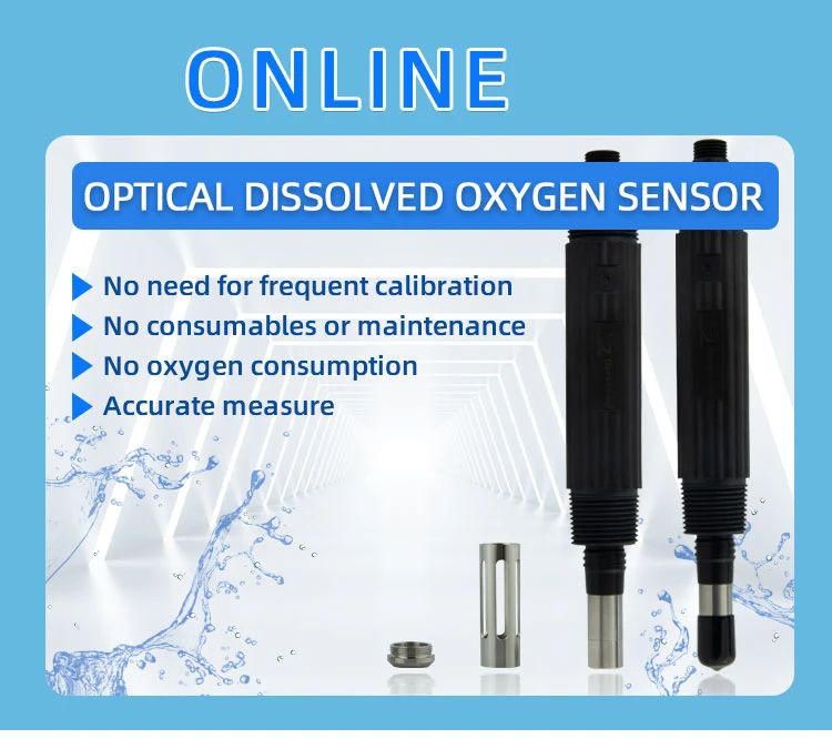 Fluorescence Optical Online Do Dissolved Oxygen Sensor for Water