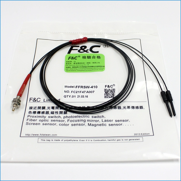 M4 Diffuse Reflective Digital Fiber Optic, Opposite Fiber Optic Sensor, Diffuse Optical Fiber Probe Sensor