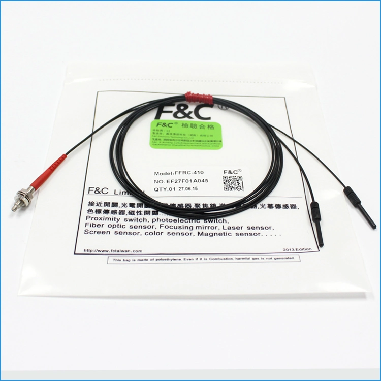 M4 Coaxial Optical Fiber Sensor Position Confirm for Face Mask on Producing