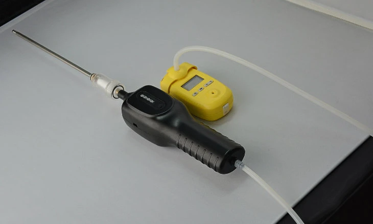 Fast Responding Portable Single Gas Oxygen Meter with Remote Pump