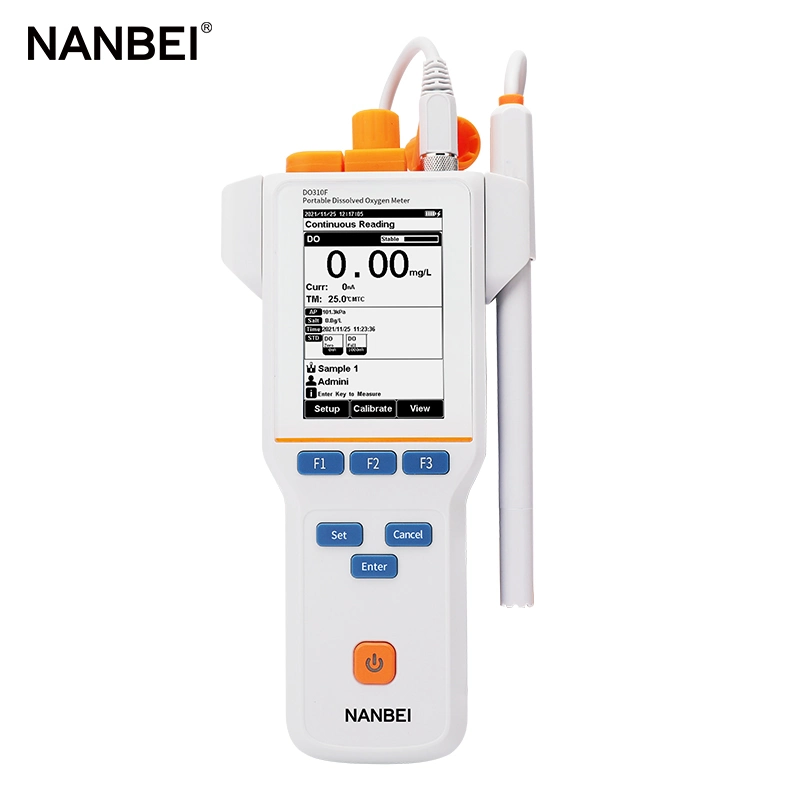 Portable LCD Display Water Quality Do Dissolved Oxygen Analyzer