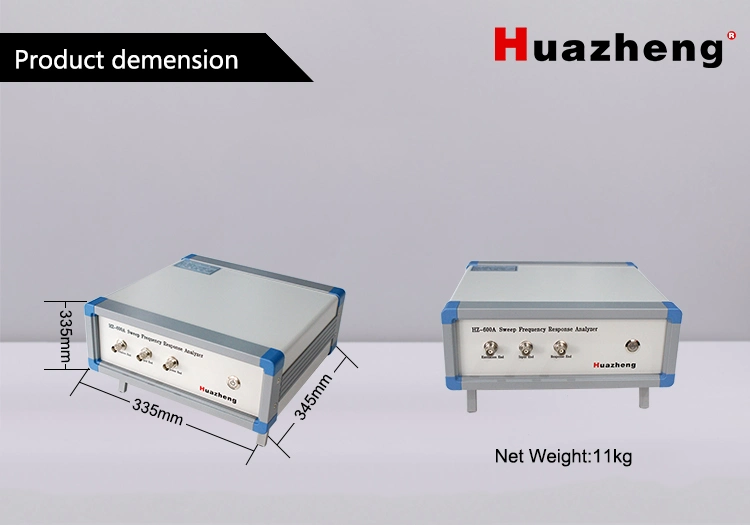 HZ-600A Transformer Winding Deformation Analysis Sfra Sweep Frequency Response Analyzer