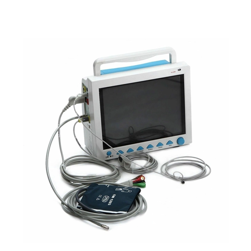 Portable 8-Inch Big Screen Multiparameter Veterinary Monitor