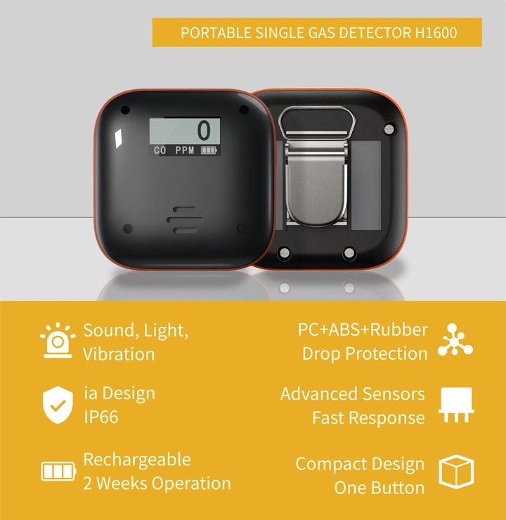 Portable Single Gas Detectors, Oxygen Meter