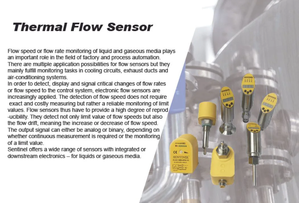 Factory Sale Various Widely Used Thermal Flow Sensor