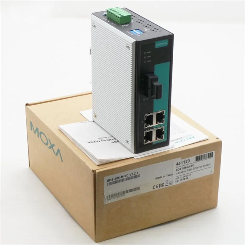 Eds-2005-EL Series 5-Port Entry-Level Unmanaged Ethernet Switches with Metal Housing