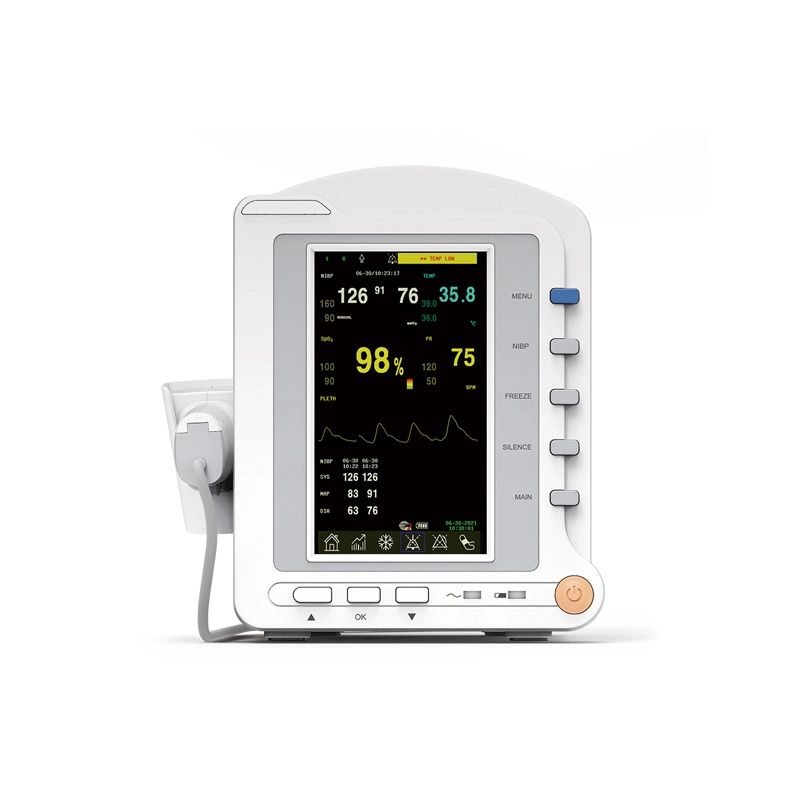 Contec Cms5200 Hospital Equipment Medical Instrument Anti-Motion and Anti-Ambient Light Interference Patient Monitor