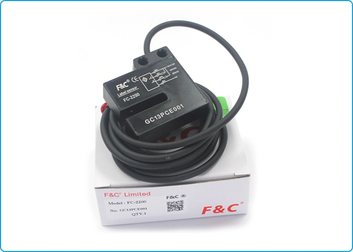 High Speed FC-2300 Ultrasonic Sensor Detector Label Sensor for Metal Label