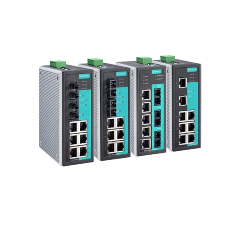 Eds-2005-EL Series 5-Port Entry-Level Unmanaged Ethernet Switches with Metal Housing