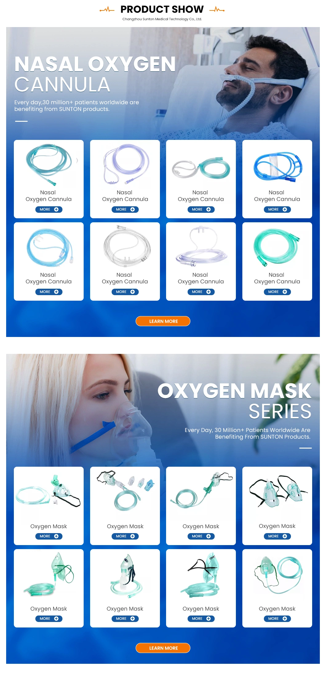 Sunton China Oxygen Mask Suppliers 49*38*32cm Measurement Child S Oxygen Face Mask Good Prices High Concentration Plastic Infant Pediatric Adult Oxygen Mask