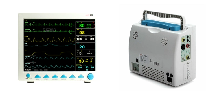 Contec Cms8000 Patient Monitoring Hospital Equipment ICU Portable Multiparameter Patient Monitor