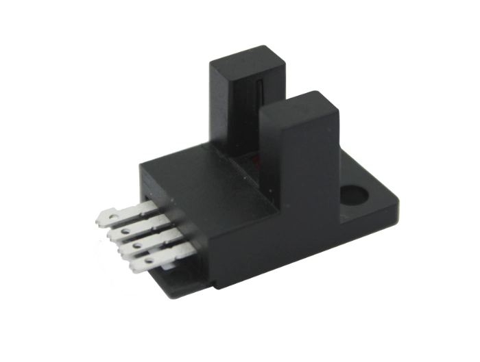 4-Pin Plug Type 5V to 24V DC Slotted Optical Sensor Position Limit and Protect