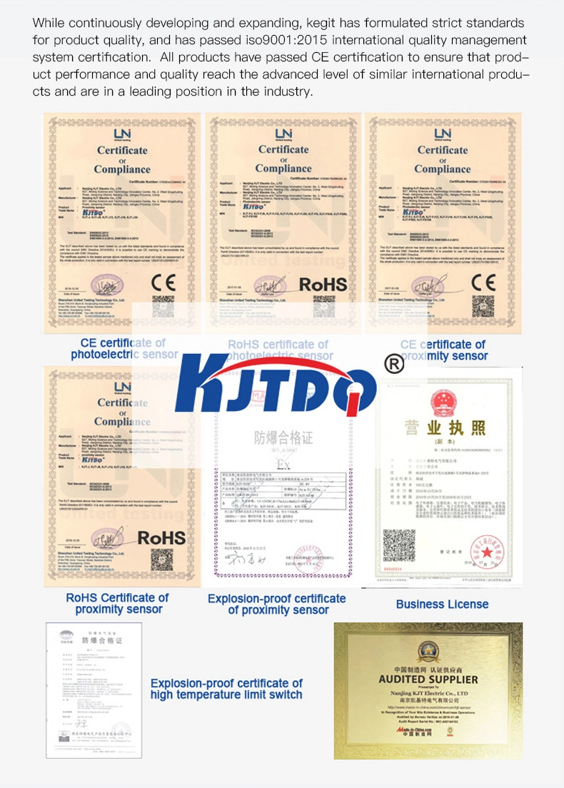 Optical Detection Label Sensor for Label Printing Kjt-Fs3-40nt