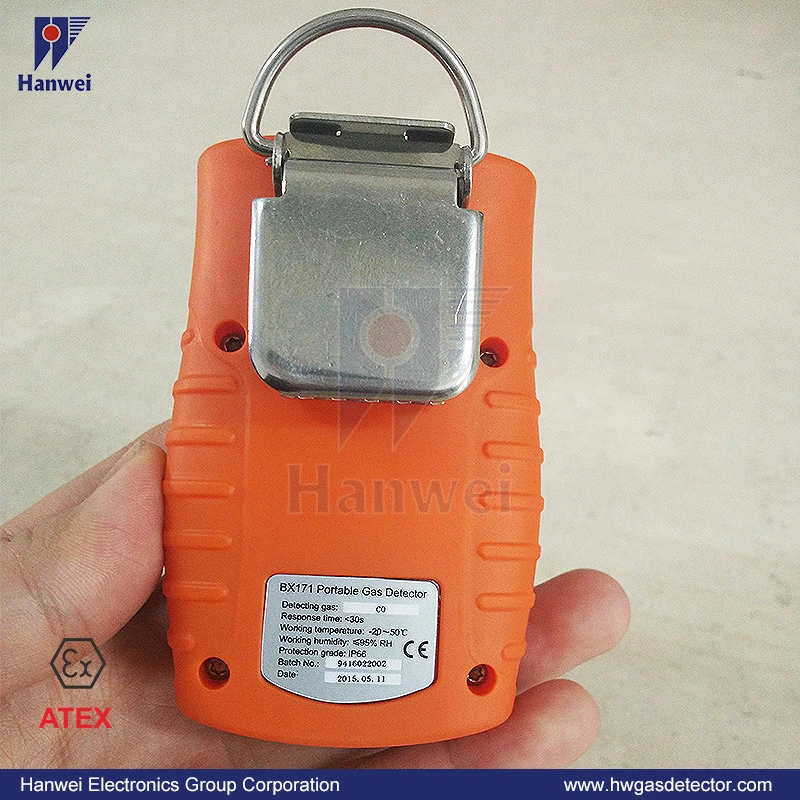 Atex Approved Portable 0-30%Vol O2 Oxygen Gas Detector (BX171)