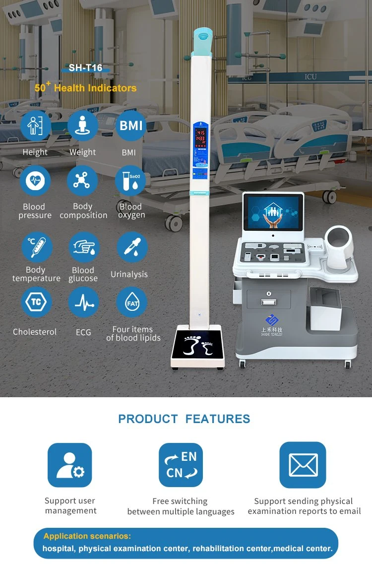 Factory Price Sh-T15 Healthcare Kiosk Innovative Self-Service Machines