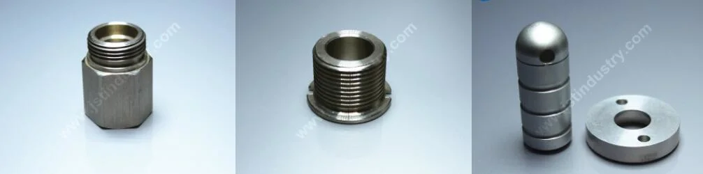 Stainless Steel Brass Bronze CNC Turned Parts Temperature Sensor Bodies