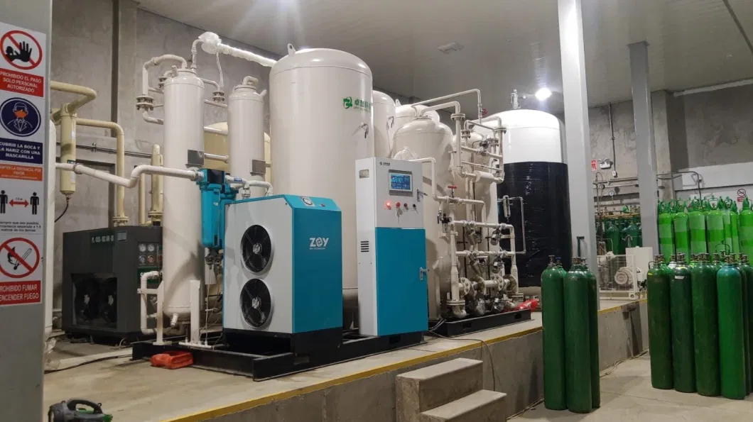 50nm3/H Psa Oxygen Generator 93% Oxygen Purity for Hospital