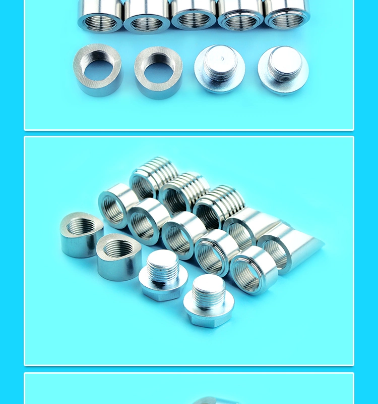 Oxygen O2 Sensor Spacer Adapter Bung Catalytic Converter Fix Check Engine Light