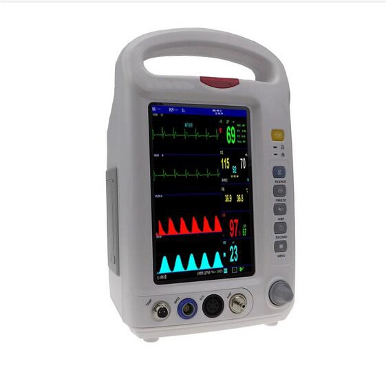 Hospital Operation Room ICU Emergency Ambulance Portable Patient Monitor