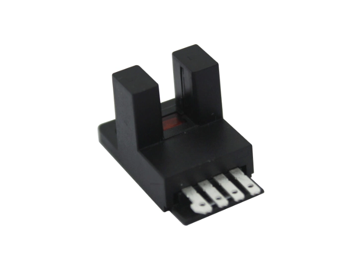 4-Pin Plug Type 5V to 24V DC Slotted Optical Sensor Position Limit and Protect