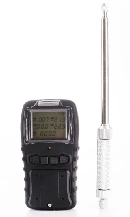 K60 Portable 4 in 1 Gas Sensor with Sound Light Alarm