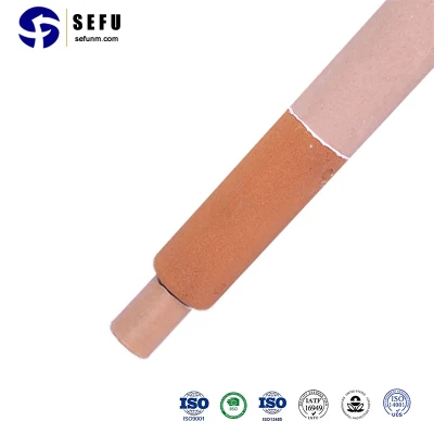 Sonde a immersione per termocoppie rapide Produttore sonda per misurazione dell&prime;ossigeno per fuso Acciaio