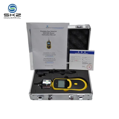 Skz1050c monossido di carbonio idrogeno solfuro ossigeno metano anidride carbonica Co Analizzatore gas multi-gas CO2 H2S O2 CH4 Monitorare il rilevatore di perdite di gas del sistema