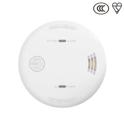 Rilevatore di fumo con sensore ottico bianco JBE AC220V