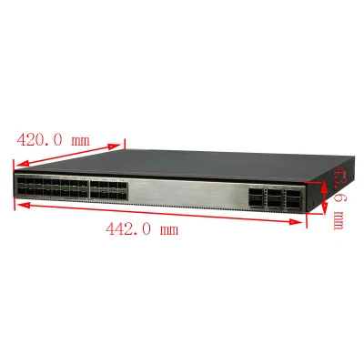 Switch 10 Gigabit con funzionalità complete nuovo switch ottico di rete di gestione