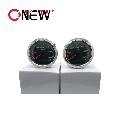 Tachimetro da 85 mm 6000 giri/min. Contaore per imbarcazioni marine 6K Indicatore giri/min