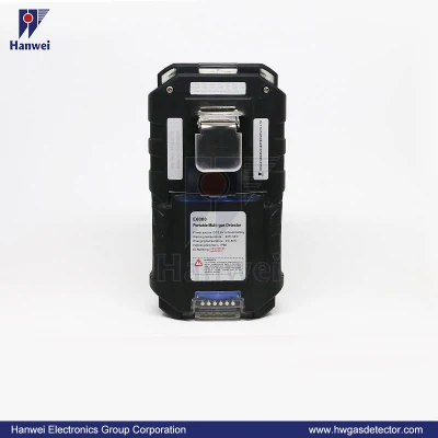 Rilevatore di gas portatile rivelatore di monitoraggio multigas per LEL, ossigeno, H2S, Co e CO2 con IP66 sostituire il sensore di gas liberamente