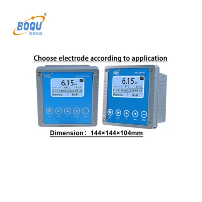 Boqu Phg-2081PRO resistenza alle alte temperature che misura l&prime;industria della fermentazione e farmaceutica Misuratore di pH online