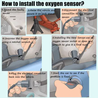 Sensore ossigeno/ossigeno rapporto aria/carburante OEM 12639692 234-4530 H&amp;L Sensore lambda per Chevrolet