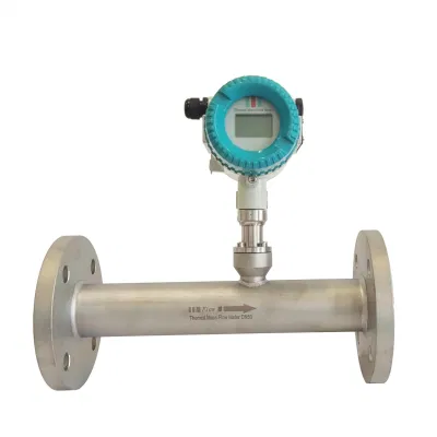 Massa termica digitale ossigeno gas naturale aria compressa ad alta temperatura Flussometro