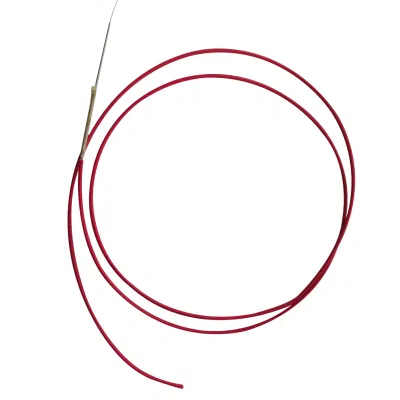 Cavo in fibra ottica di rilevamento per misurazione ad alta temperatura con rivestimento LSZH rosso