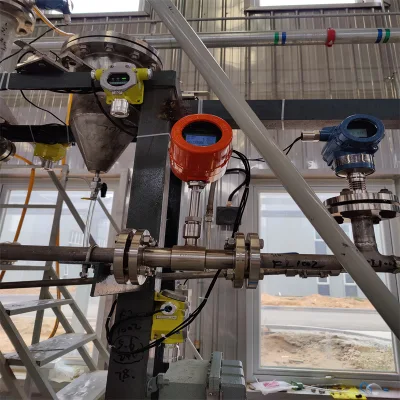 Misurazione ad alta precisione di flussimetro di massa di idrogeno, azoto, ossigeno e gas termico dell&prime;aria