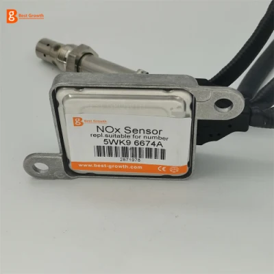 Filtro antiparticolato diesel 5wk96674A/6674 sistema di scarico di ricambio per auto Convertitore catalitico/ceramico adatto al sensore NOx per Cummins 12 V.