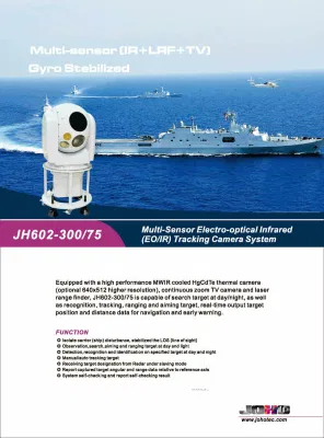 Direttore elettro-ottico multi-sensore con stabilizzazione Gyro ad alta precisione