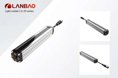 Interruttore di prossimità fotoelettrico con sensore a tendina per luce area LG20 di Lanbao NPN/PNP