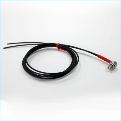Sensore a fibre ottiche ad angolo retto M6 OEM con fibra ad alta precisione