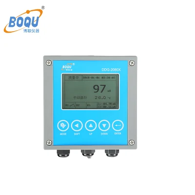 Boqu DDG-2080X temperatura elevata Produttore conduttività dell&prime;acqua contatori EC per Vendita misuratore/analizzatore TDS EC