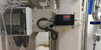 Termometri digitali a infrarossi a fibra ottica LED di alta qualità / non Contattare il pirometro a infrarossi